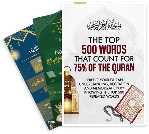 Top 500 Repeated Words in Quran Book