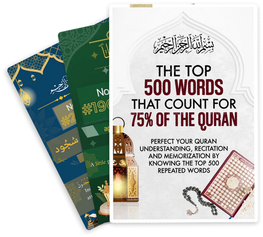 Top 500 Repeated Words in Quran Book